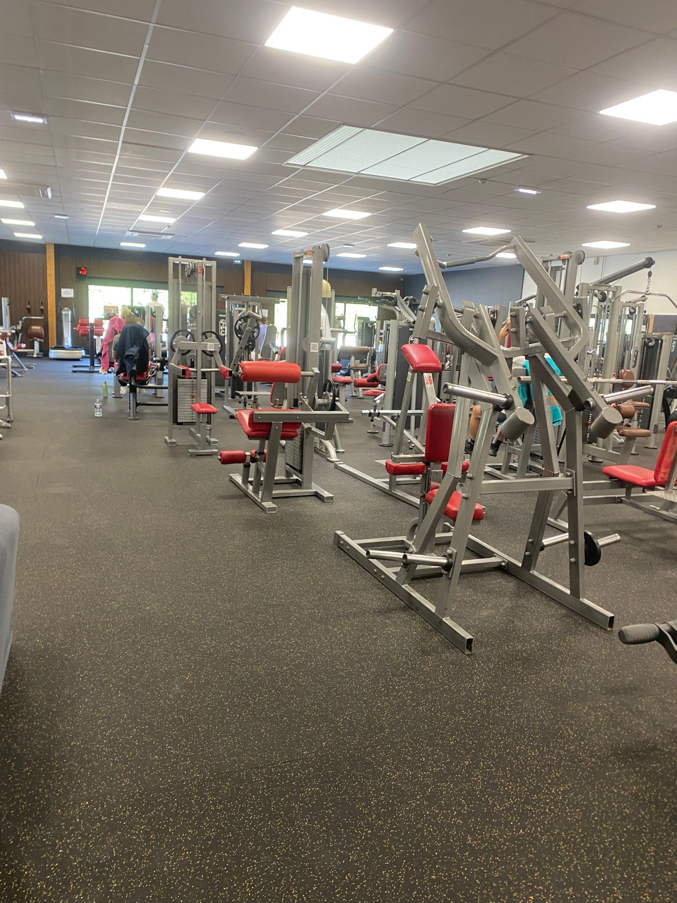 Plateau de musculation du Lugia Fitness Club